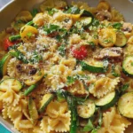 Lemon Butter Pasta & Veggies