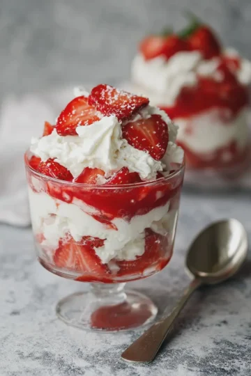 Eton Mess with Strawberries