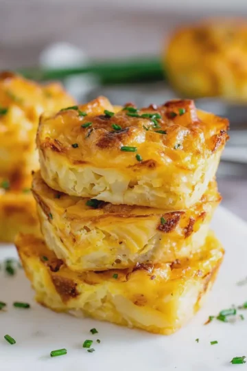 Starbucks Copycat Potato Cheddar and Chive Bakes