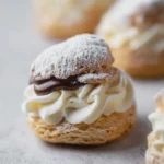 Vegan Eclairs and Cream Puffs