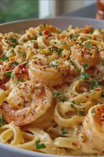 Bang Bang Shrimp Pasta