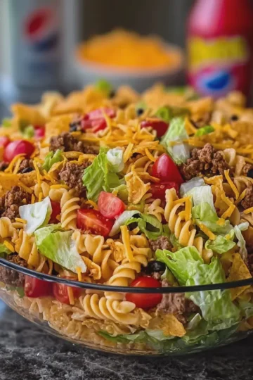 Doritos Locos Taco Pasta Salad
