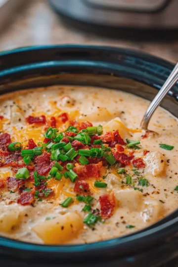 Crock Pot Crack Potato Soup