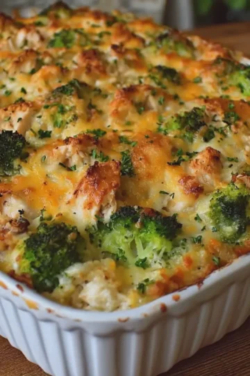 Cheesy Chicken and Broccoli Casserole