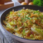 10 Minute Fried Cabbage