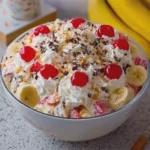 Banana Split Fluff Salad