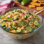 Sweet Corn and Crunchy Cucumber Salad