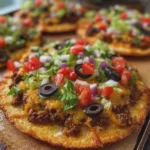 Taco Bell Style Mexican Pizza