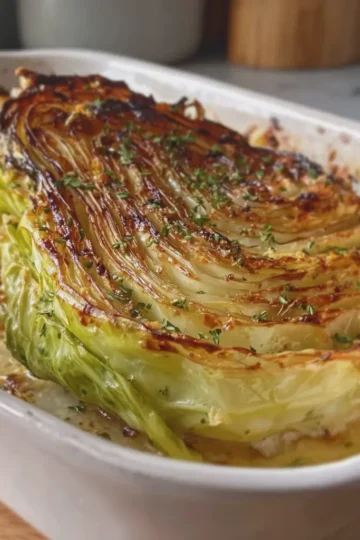 # Garlic Butter Roasted Cabbage 🧄🧈🥬