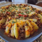 Ground Beef and Potato Casserole