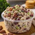 Creamy Cranberry Pecan Chicken Salad