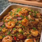 Dirty Rice with Seafood