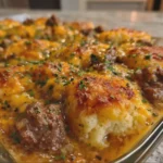 Cheddar Bay Beef Casserole
