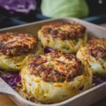 Oven-Baked Cabbage Burgers