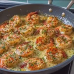 Creamy Garlic Butter Baked Shrimp